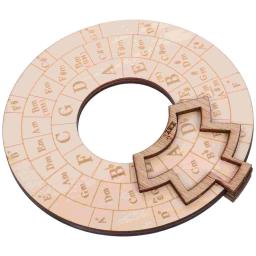 Ferramenta De Melodia De Madeira Para Teoria Musical, Círculo De Quintos, Instrumentos, Roda De Cores, Acorde, Acessórios De Guitarra Geral - Image 4