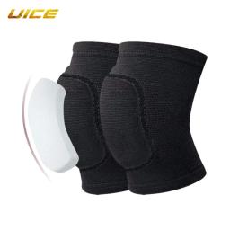 Joelheira Esponja Elástica Engrossar para Hóquei no Gelo, Equipamentos, Protetor Esportivo, Ginásio, Yoga, Treinamento de Joelhos, Suporte Brace, 1 Par - Image 1
