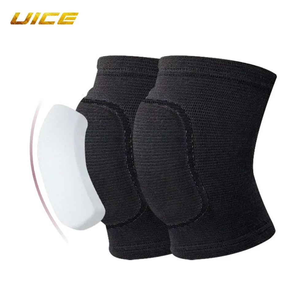 Joelheira Esponja Elástica Engrossar para Hóquei no Gelo, Equipamentos, Protetor Esportivo, Ginásio, Yoga, Treinamento de Joelhos, Suporte Brace, 1 Par - Image 1