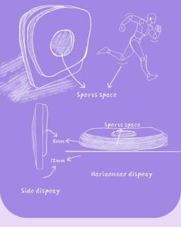 Kufun-Conjunto de Equipamento de Proteção Esportiva para Homens e Mulheres, Joelheira, Cotovelo, Skate, Patinação Rosa, Patins Inline, Duro - Image 2