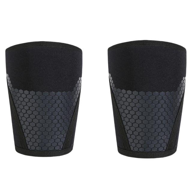 Joelheira Neoprene 7mm com Favo de Mel e Silicone Antiderrapante para Treinamento de Força e Levantamento de Peso para Homens e Mulheres