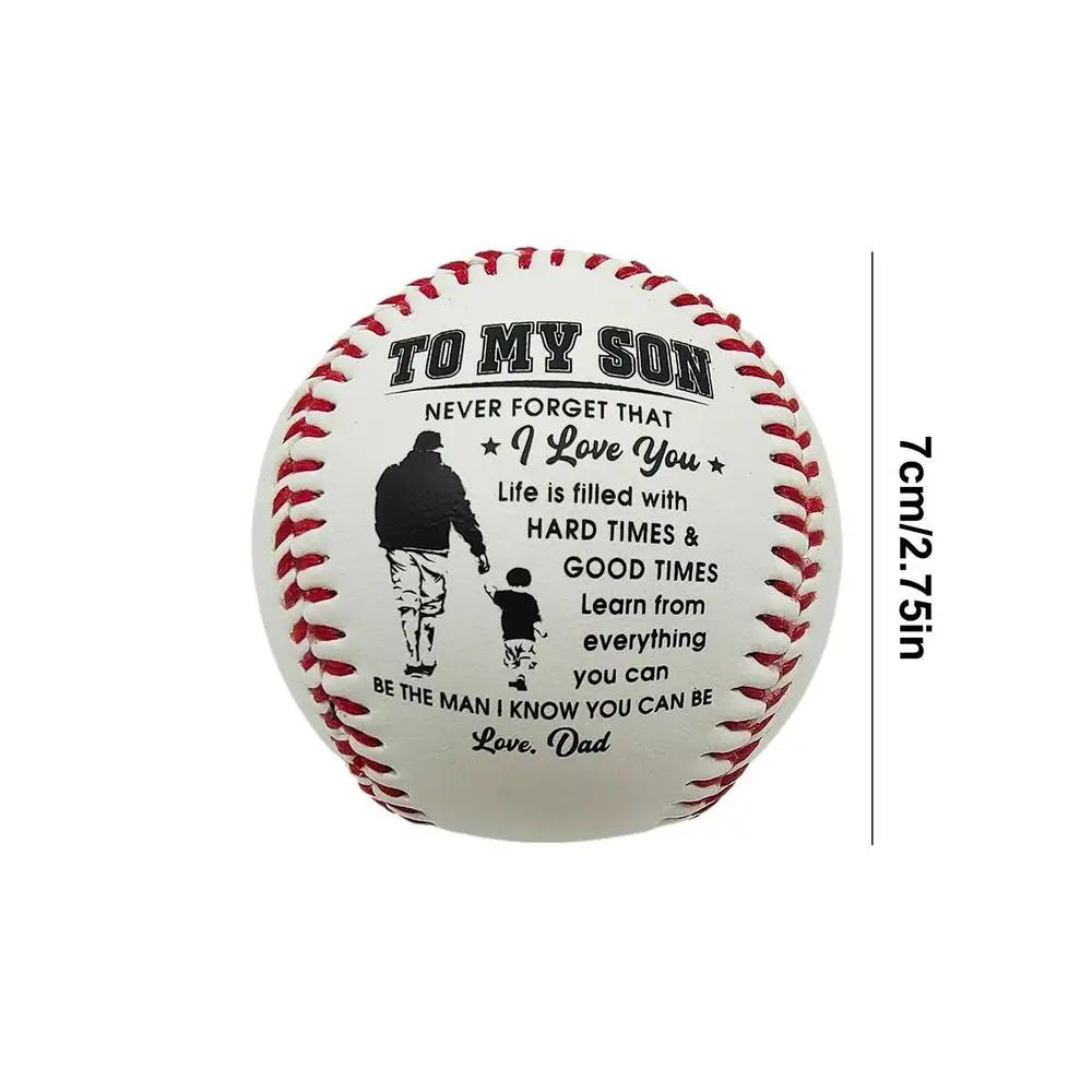 Bolas de beisebol do tamanho padrão para iniciantes, confortáveis, segurança, acessórios esportivos - Image 1