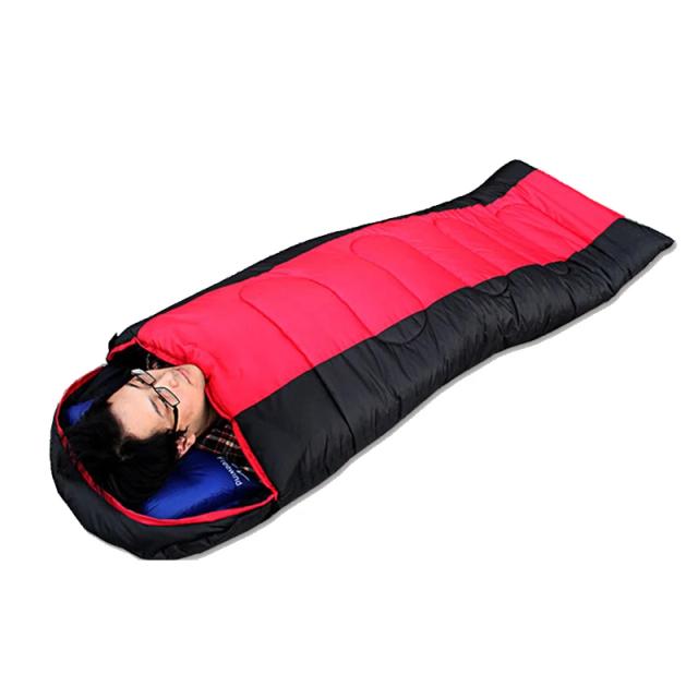 Saco de Dormir Quente de Algodão para Adultos - Ideal para Acampamentos e Viagens no Outono e Inverno, Duplo e Grosso