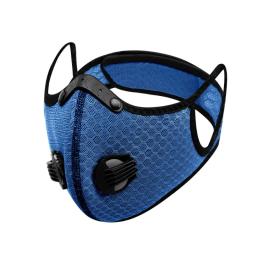 Ciclismo ao ar livre máscara facial com filtro, respirável, meia face, anti-poluição, reutilizável, lavável, máscara de esportes - Image 6