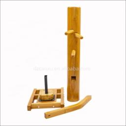 Alta qualidade kung fu wing chun manequim de madeira equipamento de treinamento de artes marciais estaca de madeira - Image 6