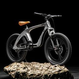 TULX-Movimento Magnésio Liga Material Mountain Bike, Roda Integrada, Absorvente de Choque, Freio a Disco, Adequado para Crianças, 20in - Image 2