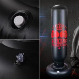 Saco de Perfuração Inflável para Homens, Stress Punch Tower, Fight Exercício, Speed Stand, Power Boxing Bag, Fitness, Novo, 1Pc - Image 4