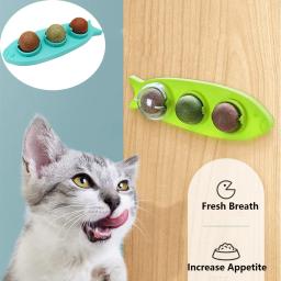 Brinquedos de parede rotativos interativos para gatos, Catnip Infundido Games, Promover a saúde dental, Mantém felino, Diversão, Pacote 3 - Image 6