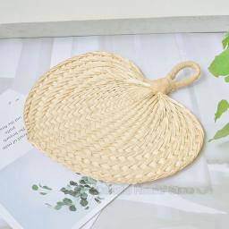 Estilo chinês Handmade retro bambu Natural trançado ventilador, novo verão refrigeração mão ventilador, artesanato de arte tecido ventilador, decoração de casa, 1pc - Image 2