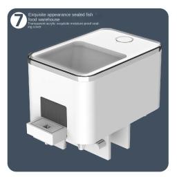 Temporizador Automático Wifi para Alimentador do Aquário, Controle Remoto sem Fio por Voz, App de Telefone Inteligente, Tanque de Alimentação dos Peixes - Image 4