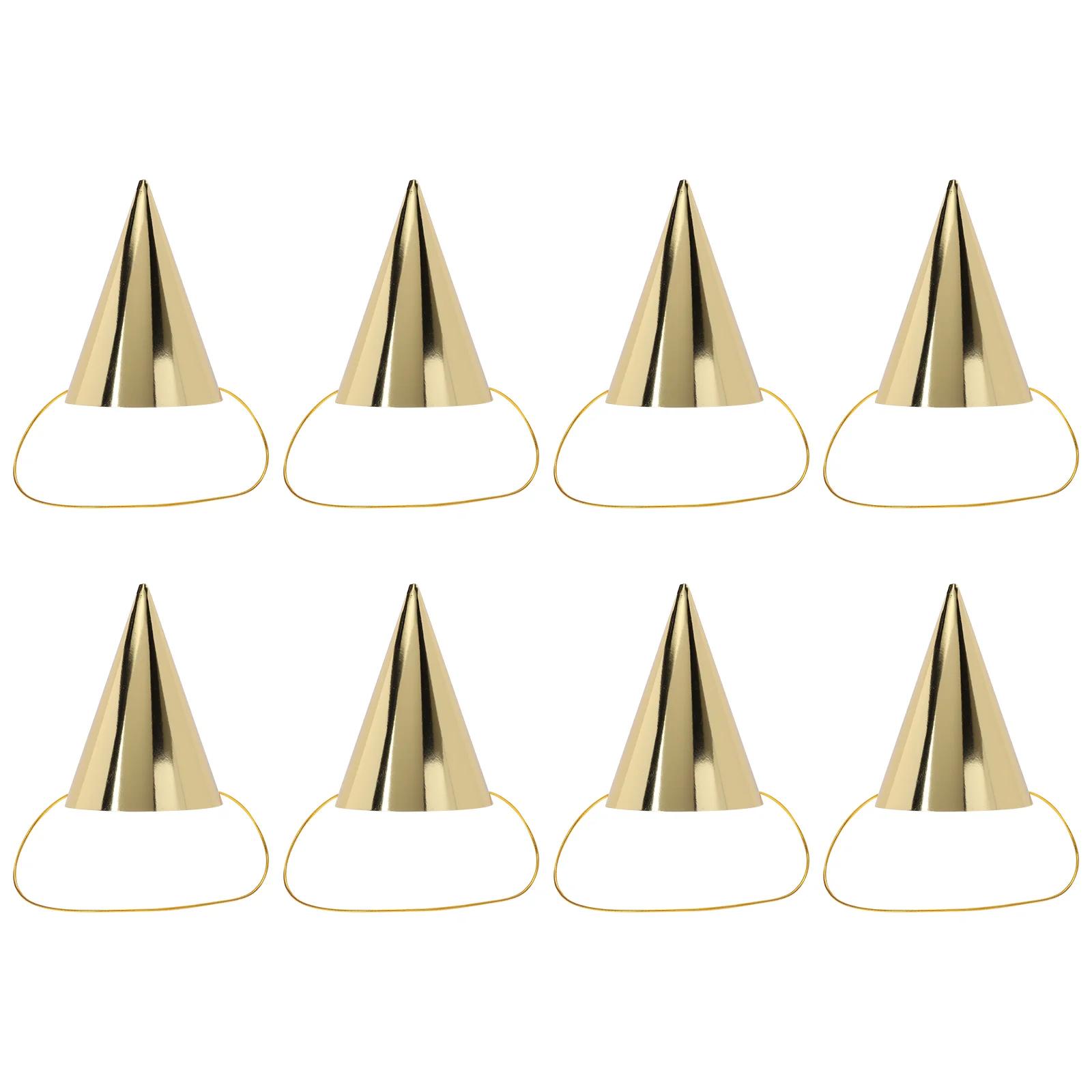 Chapéus de aniversário infantil, 8pcs, acessórios de festa de aniversário infantil - Image 1