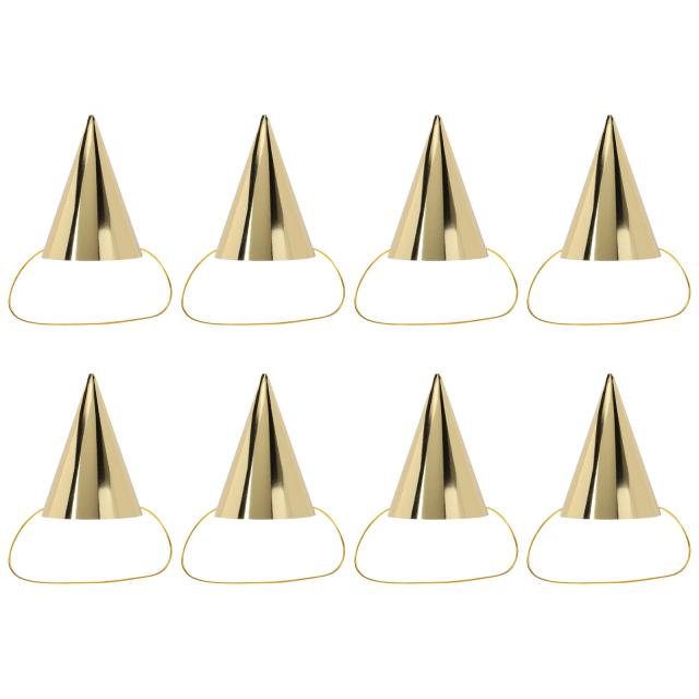Conjunto de 8 Chapéus Coloridos para Aniversário Infantil - Acessórios Perfeitos para a Festa!