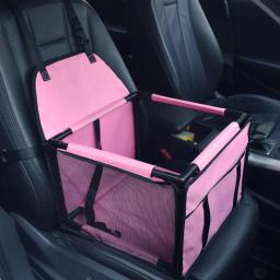 Imprimir Viagem Car Seat Cover para cães pequenos e médios, impermeável Pet Carriers Bag, Gato Transporte Hammock, Cesta Do Assento De Carro - Image 3