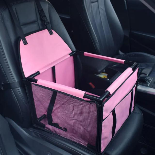 Capa de Carro Impermeável para Cães Pequenos e Médios - Transportadora para Gato e Cesta de Assento para Viagens Seguras