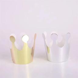 Chapéus de festa de aniversário com bolinhas, coroa artesanal, acessórios fotográficos, decoração do chuveiro do bebê, 11 pcs/bag - Image 4