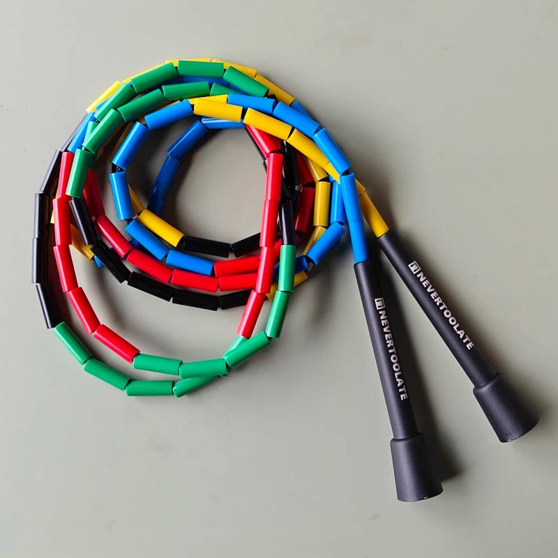 NEVERTOOLATE-pular corda com alça RA, pular corda, fitness, corrida atlética, mesma forma, conta difícil, 1" - Image 1