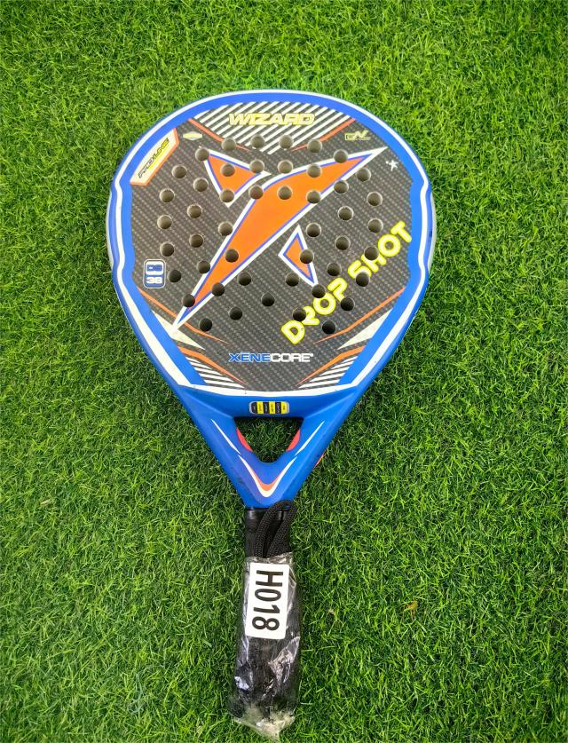 Raquete de Tênis Pala Padel Carbon Fiber 2023: Equipamento Esportivo para Homens e Mulheres ao Ar Livre
