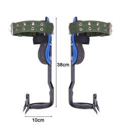 Esporas De Escalada De Árvore De Aço, Kit De Gaffs Para Trabalho De Árvore, Conjunto De Alpinista Endurecido De Alta Temperatura, Tool Gear - Image 2