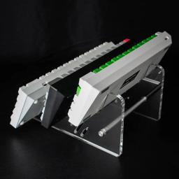Display Stand de teclado acrílico transparente, rack de camada, bandeja para computador, teclado mecânico - Image 4