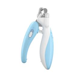 Cortadores de unhas profissionais com luz LED para animais de estimação, tesoura para gatos e cães, à prova de respingos, cortador de unhas - Image 6