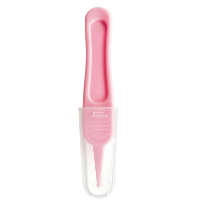 Pinça nasal para bebês, pinça redonda para limpeza nariz bebê, removedor cera ouvido - Image 1