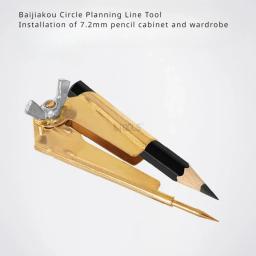 Máquina de marcação bússola para madeira, preciso Scriber, contorno, casa, ferramenta de instalação personalizada, DIY, novo - Image 2