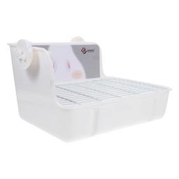 Suporte De Almofada Potty Toilet De Plástico, Caixa De Lixo De Gato, Banheiro De Coelho, Equipamento Limpo, Treinamento De Coelho Interior, Hamster - Image 2