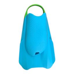 Fin de treinamento unissex barbatana de natação profissional confortável silicone lâmina curta flipper design esquerdo-direito com salto aberto barbatana de natação - Image 4