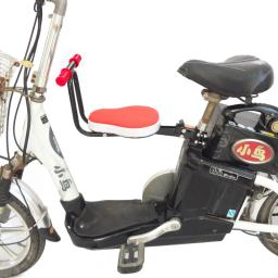 Sela de bicicleta elétrica portátil para crianças, almofada de bicicleta, assento dobrável, mountain bike, MTB, bebê, pedal - Image 3