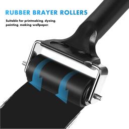 Rolo De Plástico Para Tinta De Impressão, Ferramentas De Artesanato De DIY, Suprimentos De Pintura, Estampagem, Brayer, Pintura - Image 6