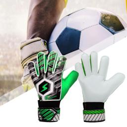 Luvas profissionais do goleiro do futebol, Keeper ajustável do futebol, crianças e jovens, adultos, Fingersave - Image 4