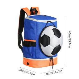 Basquete Mochila com Compartimento De Bola, Grande Capacidade, Saco De Voleibol, Mochila De Futebol, Saco De Futebol, Saco De Futebol - Image 6