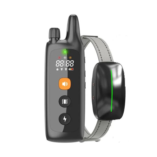 Colar Pet Trainer Recarregável e Impermeável com Controle Remoto - Alcance de 1000 m - Novo Modelo 2023