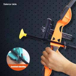 Conjunto de brinquedos Bow and Arrow para crianças, tiro com arco, brinquedo ao ar livre com alvo, presentes para meninos, recurvo, novo, 92cm - Image 4