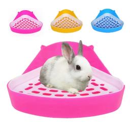 Toalete de plástico para pet, penico pequeno, bandeja de gato, animal flexível, Cavy, coelho, cachorro, hamster, porco - Image 1