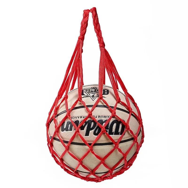 1P Bola Net Sacola de Basquete e Futebol em Malha de Nylon Reforçada