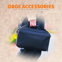 Estojo de armazenamento clarinete, Gig Bag, grosso acolchoado, pano Oxford, impermeável, oboé, trompete, alça dura, acessórios de instrumento - Image 2