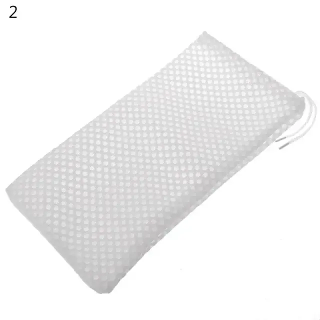Saco de Filtro Reutilizável em Forma de Favo de Mel para Bio Bolas de Carbono Ativo em Aquários