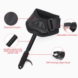 Lançamento Aid arco composto para adulto, pulso banda, Caliper Strap, tiro gatilho, tiro com arco, preto, 1pc - Image 4