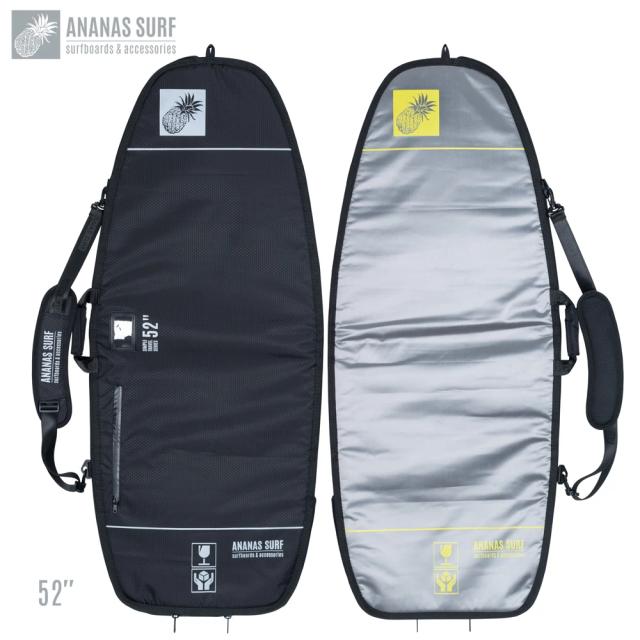 Prancha de Kitesurf Ananas Surf Hydrofoil com Capa Protetora de 132 cm e Ponta Blunt