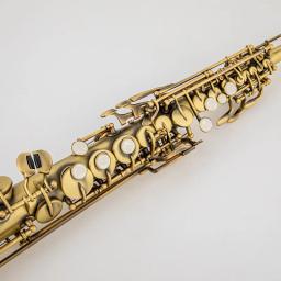 Saxofone soprano com palhetas de bocal, Mark VI, B-Flat, Cor Bronze, Feito na França, Alta Qualidade, Feito na França - Image 4