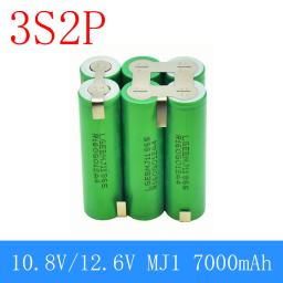 2S1P 1S3P 3S2P 4S2P 5S2P 8.4V 3.7V 10.8V 16.8V 18V MJ1 bateria 18650 3500mAh bateria para 18V chave de fenda bateria - Image 3