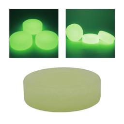Brilha no escuro disco de hóquei para crianças e adultos, bola auto-iluminante, brinquedos de chão, presentes para jovens, diâmetro 2,83in - Image 3