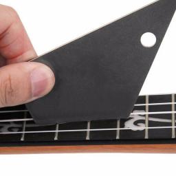 Guitarra Fret Fio Lixar Pedra Protector Kit, Finger Plate Radian Polimento, DIY Luthier Ferramenta, Bass Peças e Acessório, 1 2Pcs - Image 5