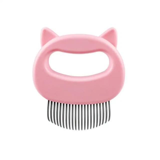 Pente Relaxante para Cães e Gatos: Remove Pêlos e Proporciona Conforto, Design Durável Essencial para Donos de Animais de Estimação