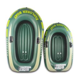 PVC Inflável Caiaque Canoa Engrossado Rafting Barco, Barco a remo, Barco de pesca, Barco de borracha, 1-2 Pessoa, Verão, Novo, 2022 - Image 2