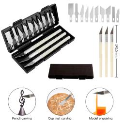 Impressora 3D Gravação Faca e Carving Tool Kit, DIY Peça Impressora 3D, Cortador de arquivo modelo, Remoção de material raspador - Image 3