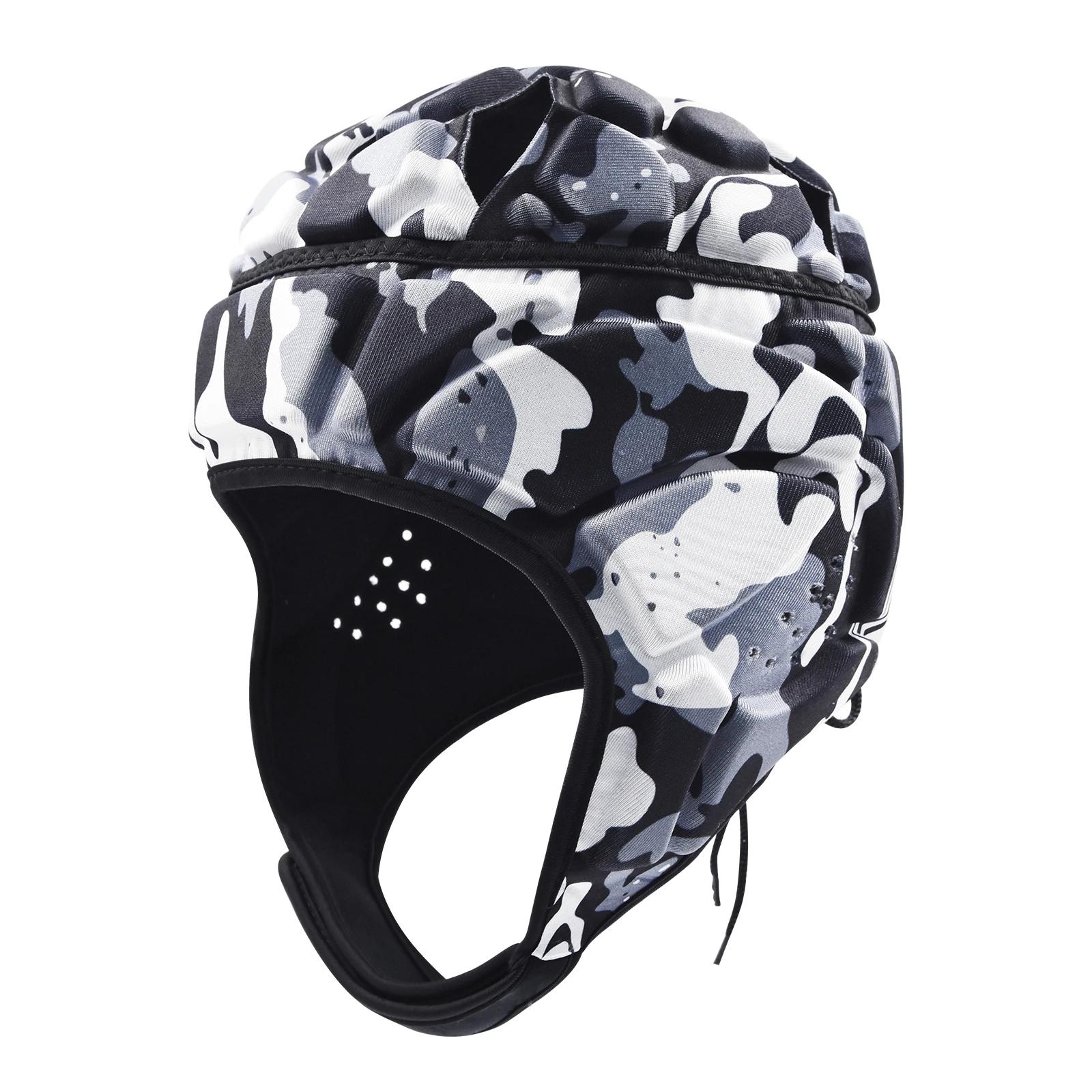 Capacete de goleiro ajustável para esportes, resistente ao desgaste, futebol americano, rugby, patinação, esqui, skate, boné de guarda-cabeça - Image 1
