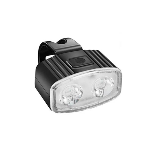 Luz de Bicicleta Recarregável com Lanterna LED para Iluminação Frontal e Traseira - Acessórios Ideais para Mountain Bike