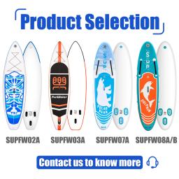 Prancha inflável Sup para surf, Stand Up Paddle Board, SUP à prova d'água, AU, 11 ', frete grátis - Image 5
